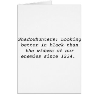 Shadowhunters