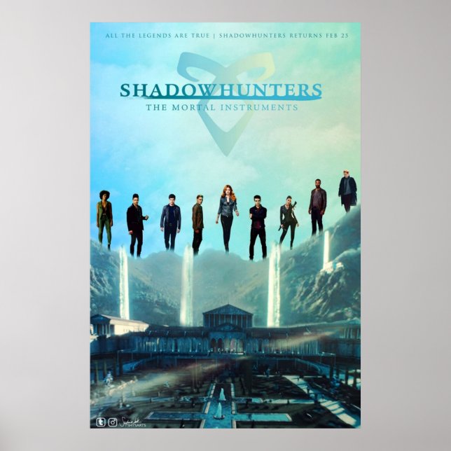 Shadowhunters Legacy Poster (Vorne)