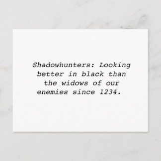 Shadowhunters Postkarte