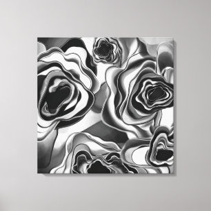 ShadowRose Giclee Tryptic Leinwanddruck