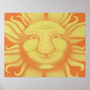 Shadows werden hinter Ihrer Printwerbung fallen Poster