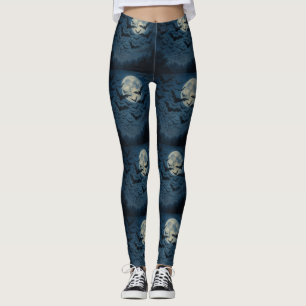 Shadowy Spokes Leggings
