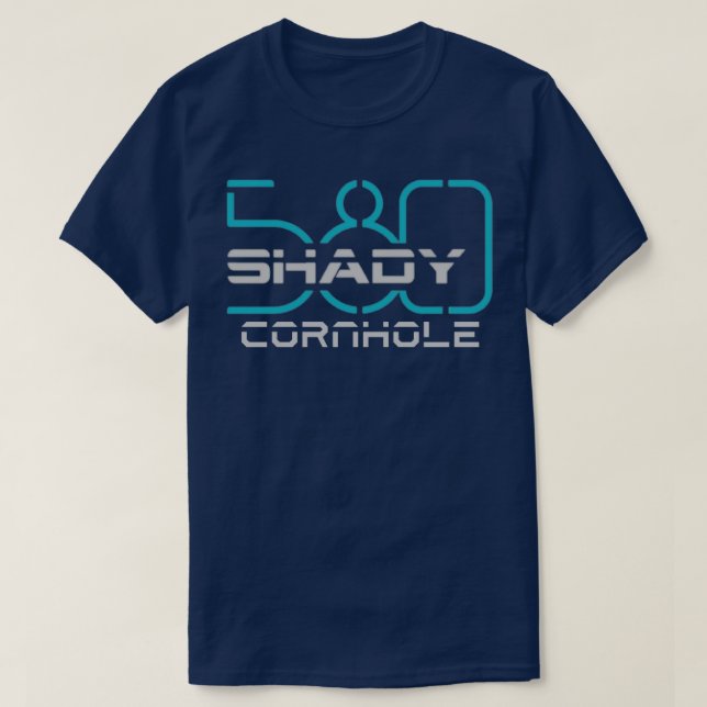 Shady 580 Blue T-Shirt (Design vorne)