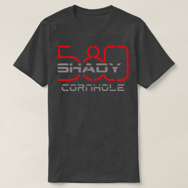 Shady 580 Cornhole T-Shirt (Design vorne)