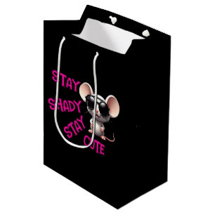 Shady bleibe, Niedliche Maus Bleibe Mittlere Geschenktüte