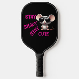 Shady bleibe, Niedliche Maus Bleibe Pickleball Schläger