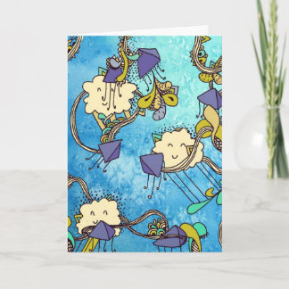 Shady Cloud Card Karte