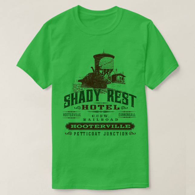 Shady Erholung Hotel T-Shirt (Design vorne)
