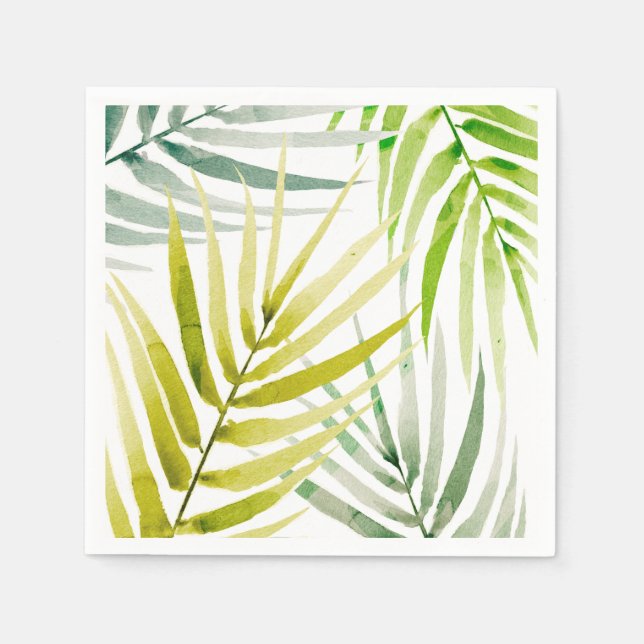 Shady Palms Serviette (Vorderseite)
