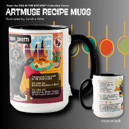 SHADY SKETTI Chow Art Muse Recipe Tasse