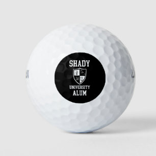 Shady University Alum grad alma mater sarkastisch Golfball