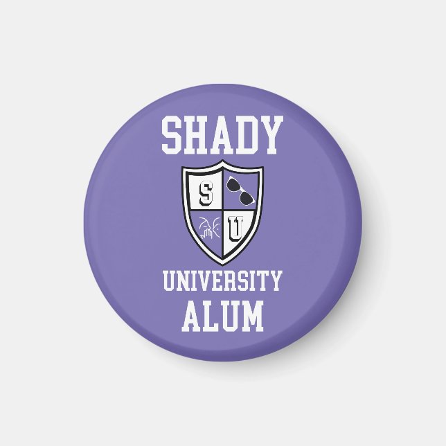 Shady University Alum grad Klatschbeize Magnet (Vorne)