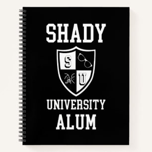 Shady University Alum grad personalisiert sarkasti Notizbuch