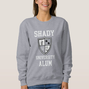 Shady University Alum Klatsch-Sonnenbrille lustig Sweatshirt