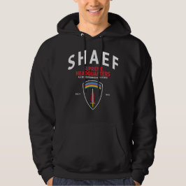 SHAEF Oberkommando Tribute Schwarz Hoodie