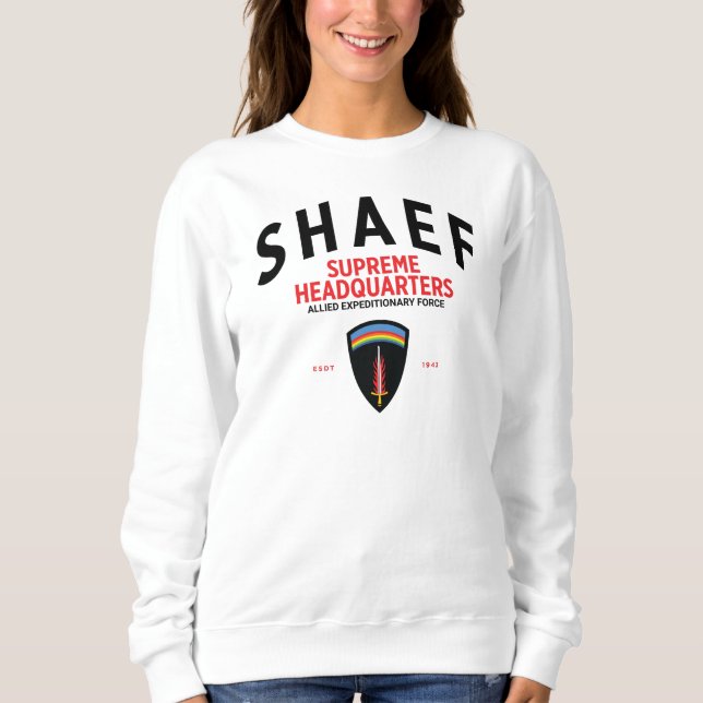 SHAEF Oberste Frauen am Hauptsitz Sweatshirt (Vorderseite)