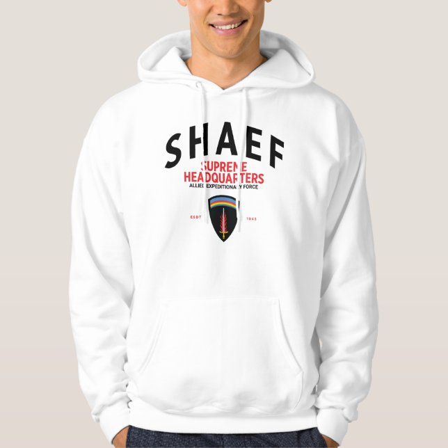 SHAEF Supreme Headquarters Tribute Hoodie (Vorderseite)