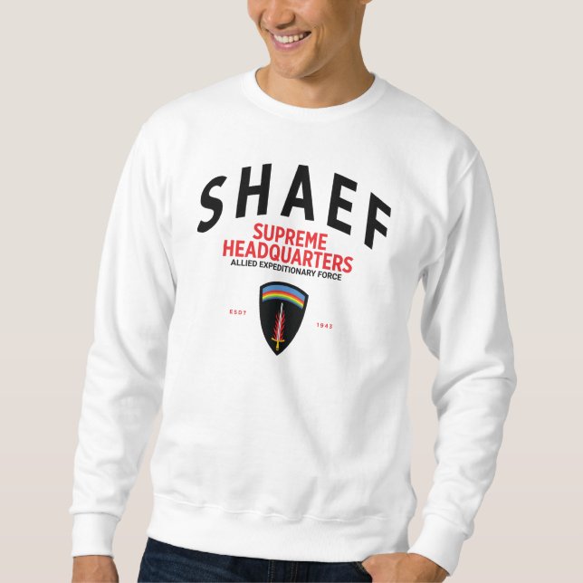 SHAEF Supreme Headquarters Tribute Sweatshirt (Vorderseite)