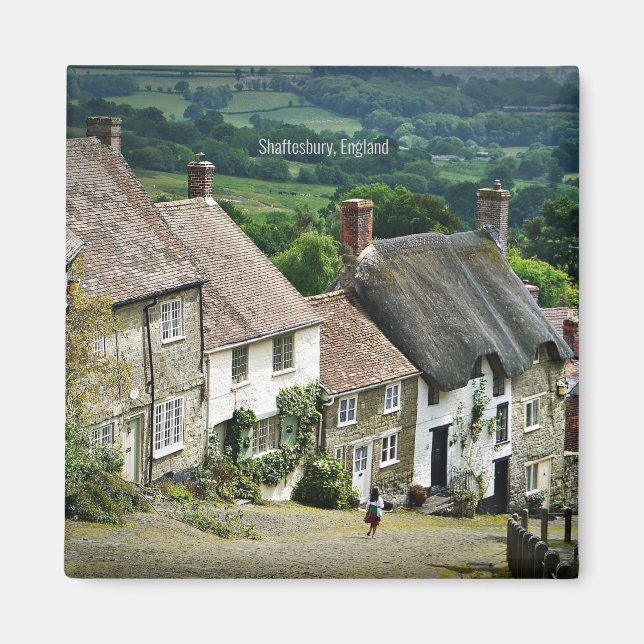 Shaftesbury, England-Foto Magnet (Vorne)