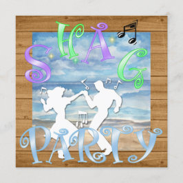 Shag - Dance-Party Einladung