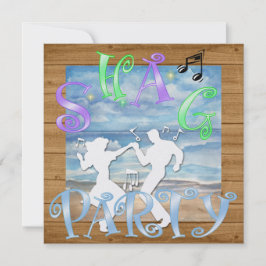 Shag - Dance-Party Einladung