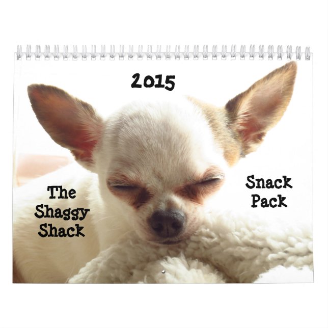 Shaggi-Snack-Pack-Kalender Kalender (Titelbild)