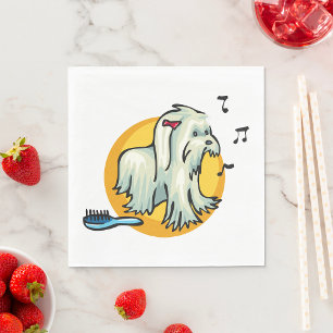 Shaggy Dog Serviette
