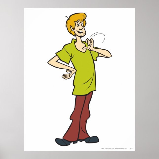 Shaggy Gesturing Poster (Vorne)