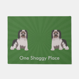 Shaggy Hund Custom Fußmatte