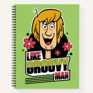Shaggy "Like Groovy Man" Grafik Notizbuch