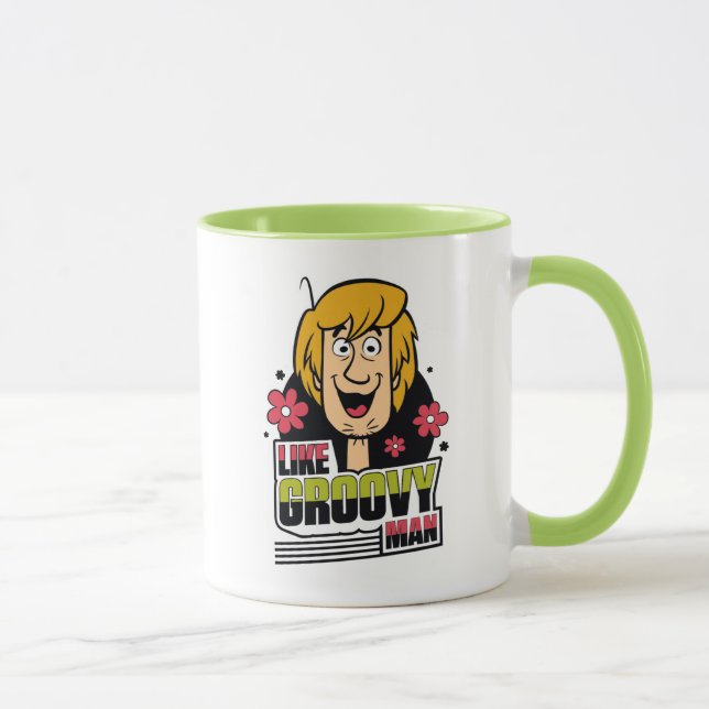 Shaggy "Like Groovy Man" Grafik Tasse (Rechts)