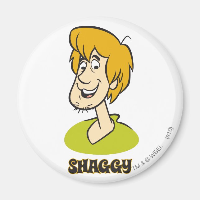 Shaggy Name Graphic Magnet (Vorne)