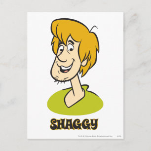 Shaggy Name Graphic Postkarte