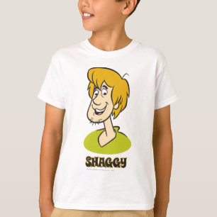 Shaggy Namensgraphik T-Shirt