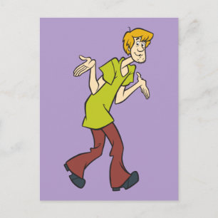 Shaggy Shrug Postkarte