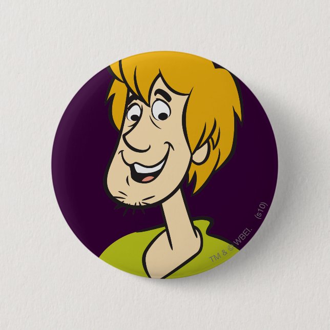 Shaggy Smiling Button (Vorderseite)