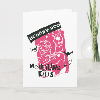 Shaggy und Scooby Doo Meddling Kids Punk Kontur Karte