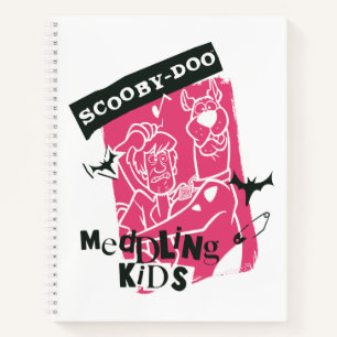Shaggy und Scooby Doo Meddling Kids Punk Kontur Notizbuch