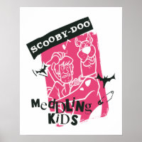 Shaggy und Scooby Doo Meddling Kids Punk Kontur