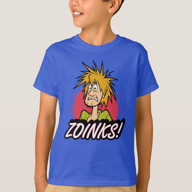 Shaggy "Zoinks!" Grafik T-Shirt (Vorderseite)