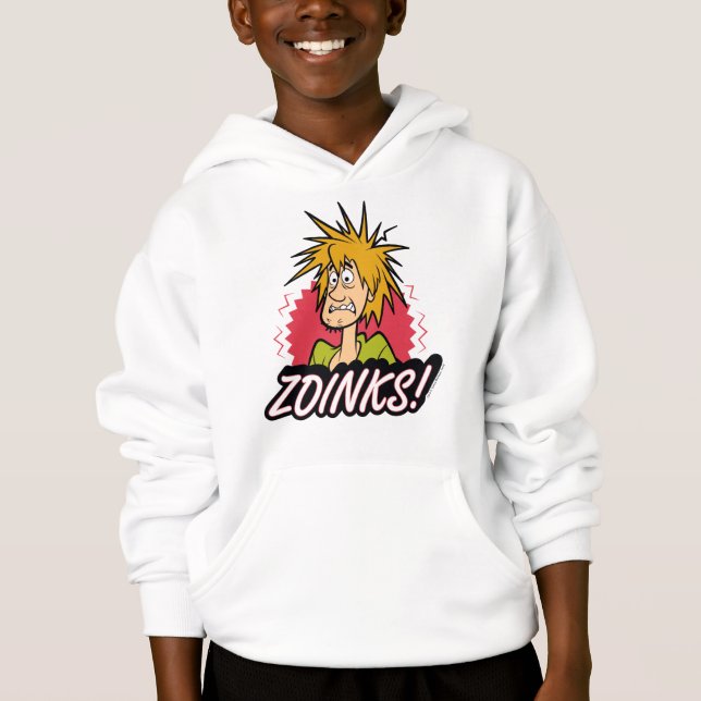 Shaggy "Zoinks"! grafisch Hoodie (Vorderseite)
