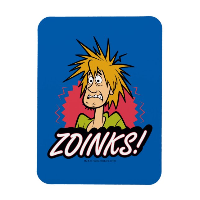 Shaggy "Zoinks"! grafisch Magnet (Vertikal)