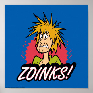 Shaggy "Zoinks"! grafisch Poster