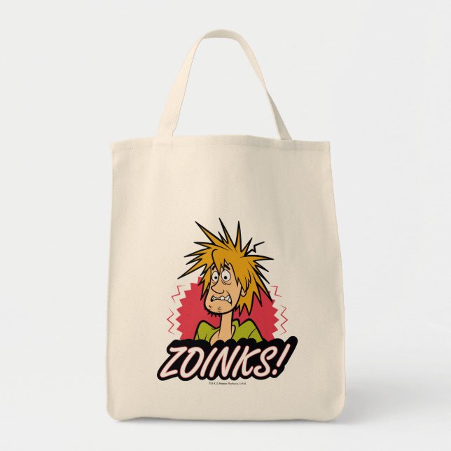 Shaggy "Zoinks"! grafisch Tragetasche (Vorne)