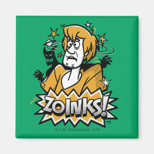 Shaggy "Zoinks!" Halbtongraphik Magnet