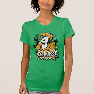 Shaggy "Zoinks!" Halbtongraphik T-Shirt