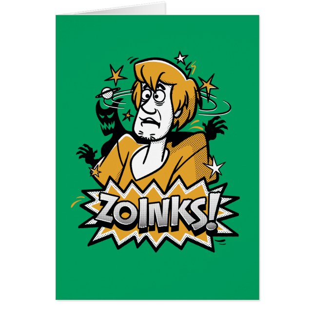 Shaggy "Zoinks"! Halftone Graphic (Vorne)