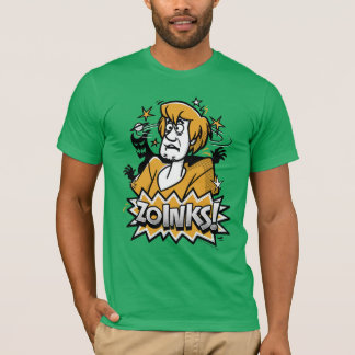 Shaggy "Zoinks"! Halftone Graphic T-Shirt