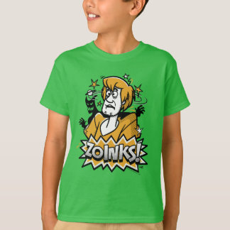 Shaggy "Zoinks"! Halftone Graphic T-Shirt