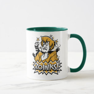 Shaggy "Zoinks"! Halftone Graphic Tasse